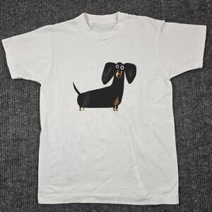 Black And White Dachshund Dog T-Shirt